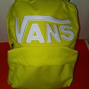 Vans Backpack Neon Yellow